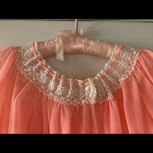 Vintage Peignoir - Coral XS